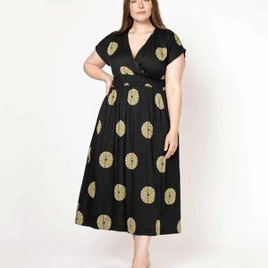 Ace & Jig Faye dress in Firefly double gauze cotton